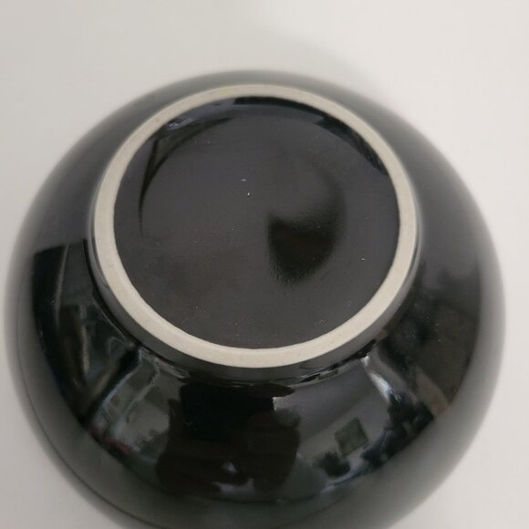 Arabia of Finland Ritari Bowl in Black Stoneware-Rare - Picture 5 of 5